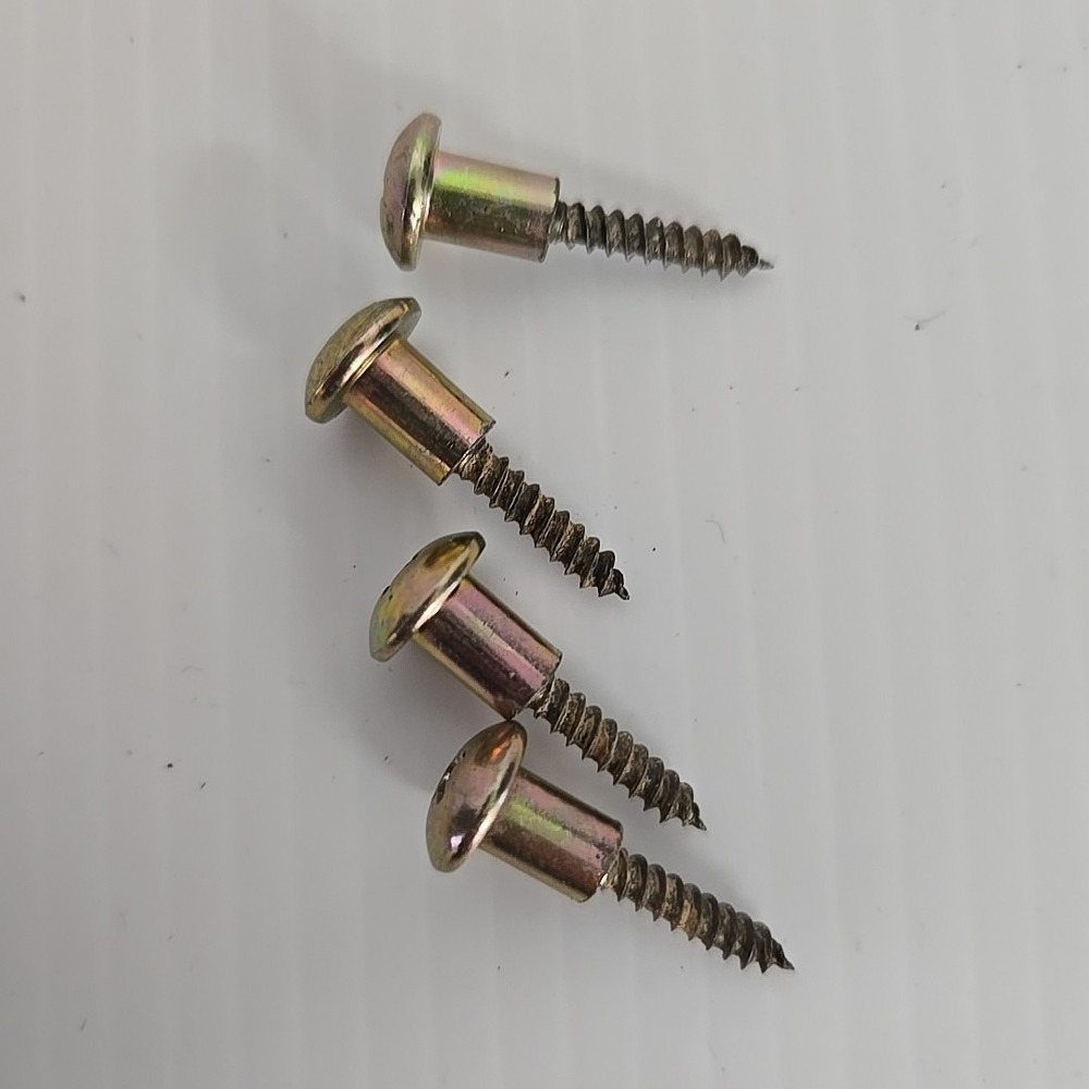 Pioneer PL-518 Turntable Feet Screws Set of 4 Replacement Hardware Japan